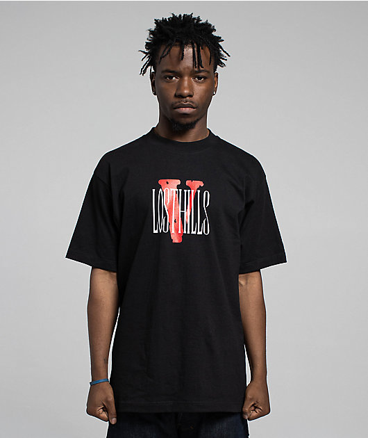 VLONE x LOSTHILLS OG Black T-Shirt | Zumiez