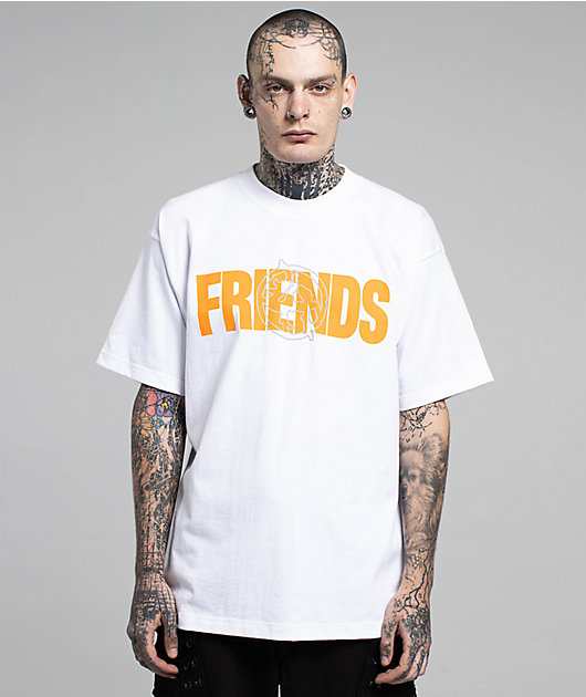 VLONE x LOSTHILLS Friends White T-Shirt | Zumiez