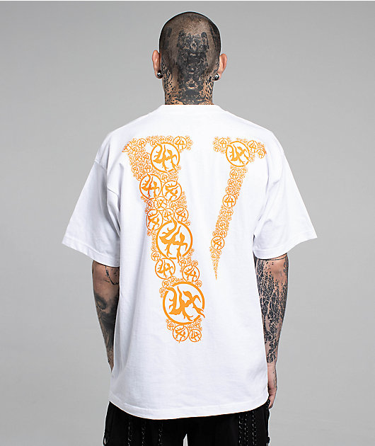 VLONE ロゴプリント Tシャツ VLONE x LOSTHILLS Friends White T-Shirt | Zumiez