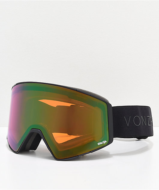 VONZIPPER Capsule Wildlife Black Satin Snowboard Goggles