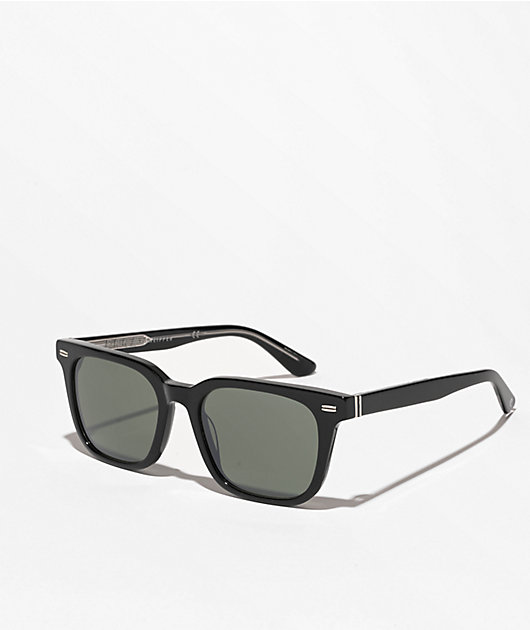 VONZIPPER サングラス CRUSOE VONZIPPER Crusoe Black & Vintage Grey Polarized Sunglasses | Zumiez