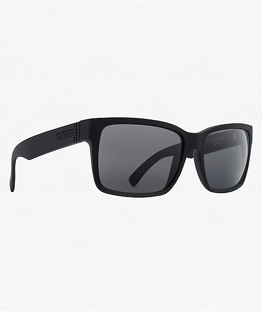 VONZIPPER Elmore Matte Black & Grey Sunglasses | Zumiez