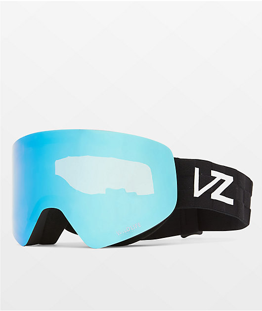VONZIPPER Encore Black Satin & Stellar Chrome Snowboard Goggles