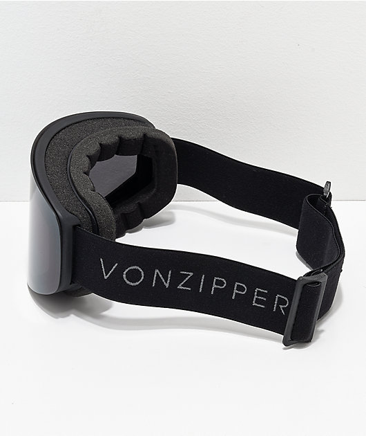VONZIPPER Encore Black Satin Snowboard Goggles 19