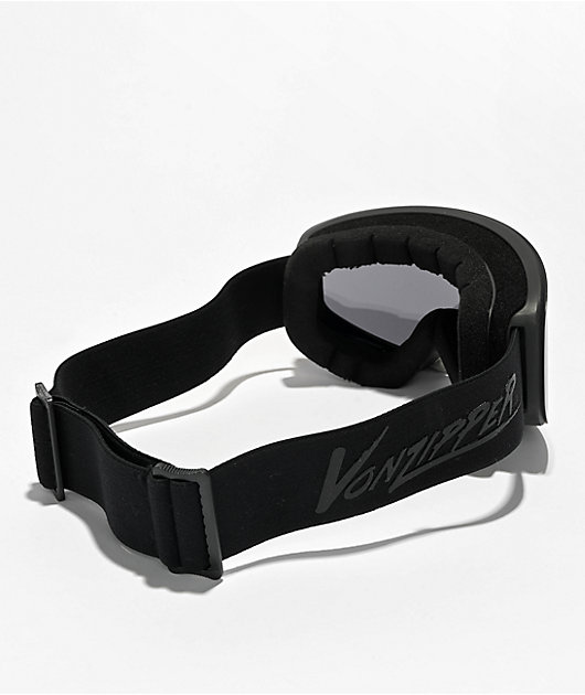 VONZIPPER Encore Black Satin Snowboarding Goggles | Zumiez