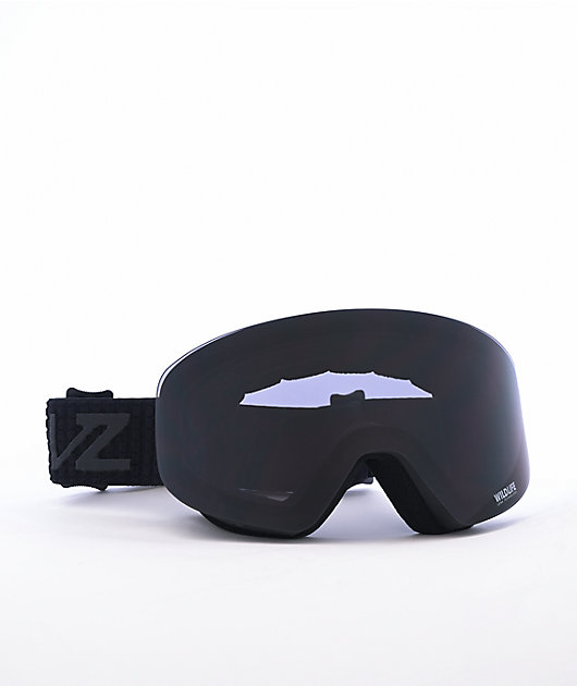 VONZIPPER Encore gafas de snowboard negro satinado (