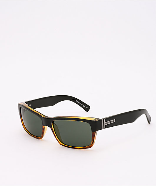 VONZIPPER Fulton Hardline Black Tortoise & Grey Sunglasses