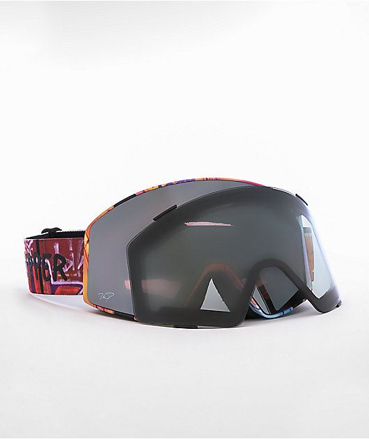 VONZIPPER John Jackson Capsule Rose & Silver Chrome Snowboard Goggles
