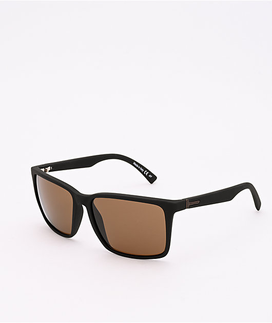 VONZIPPER Lesmore Satin Black & Bronze Sunglasses