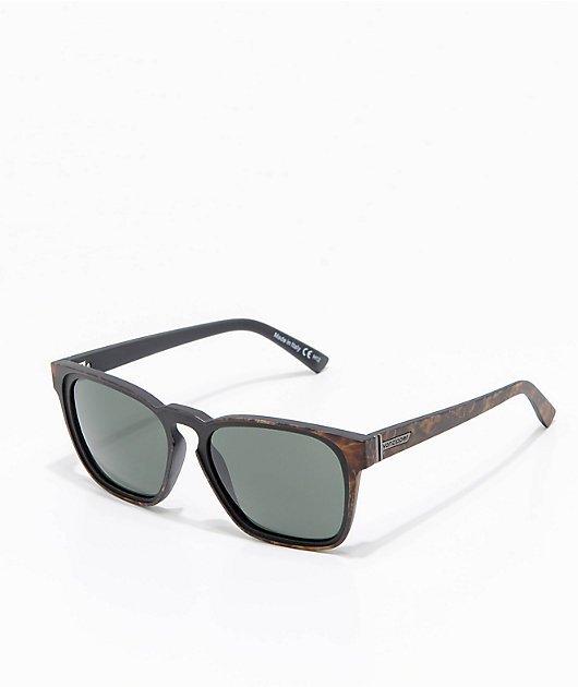VONZIPPER Levee Mahogany Tortoise & Grey Sunglasses