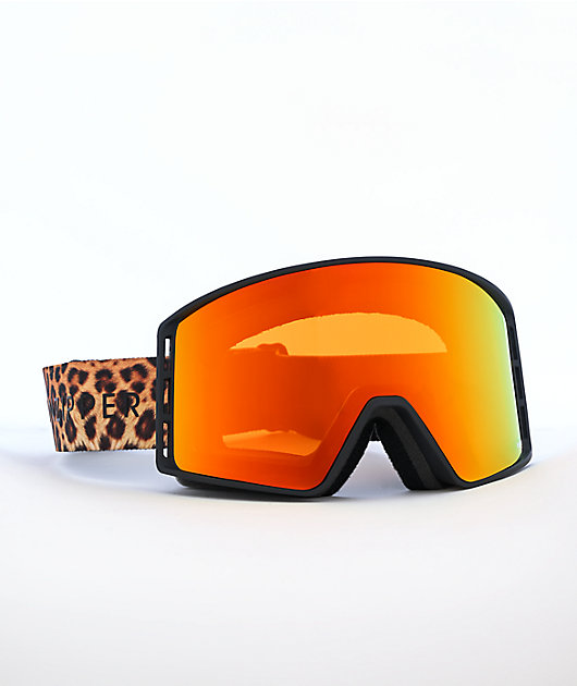VONZIPPER Mach Wildlife Fire Chrome Snowboard Goggles