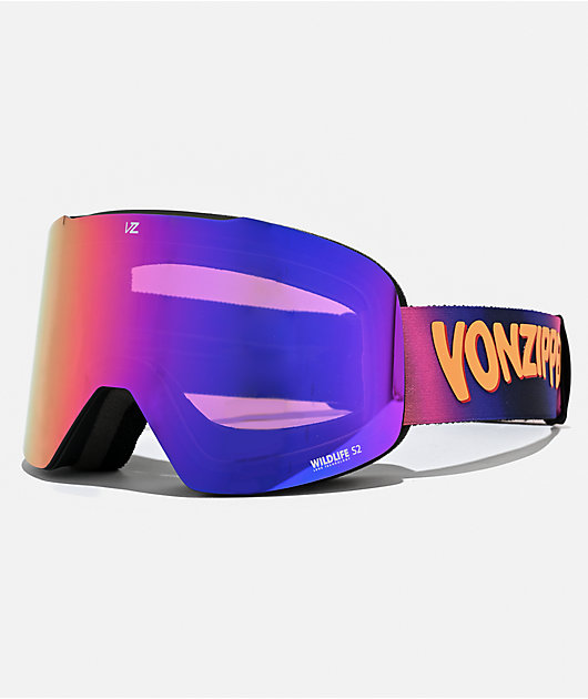 VONZIPPER Outro Grunge & Cosmic Chrome Snowboard Goggles | Zumiez
