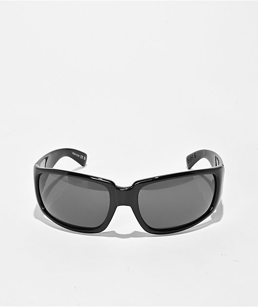 VONZIPPER Rewind Papa G Black Gloss & Grey Sunglasses