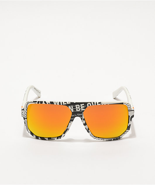 VONZIPPER Roller House Riot & Fire Chrome Sunglasses