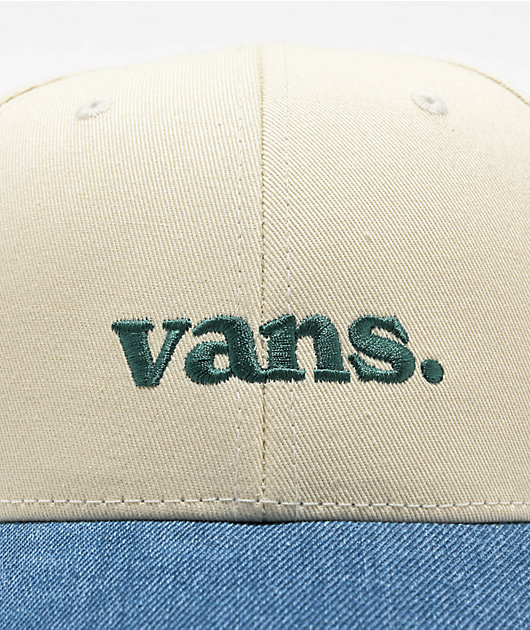 Vans 66 Structured Jockey White Snapback Hat