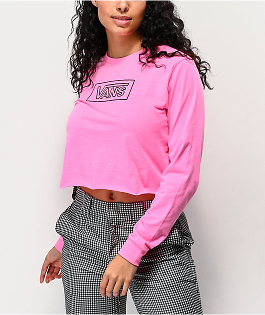 hot pink vans shirt