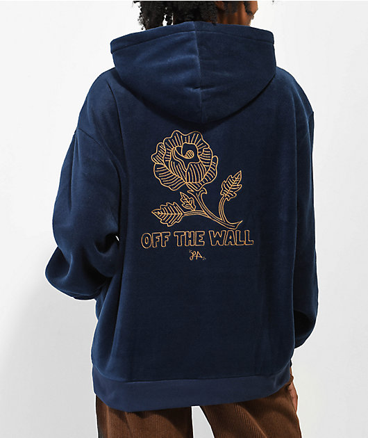 Vans navy shop blue hoodie