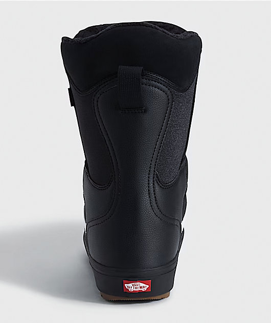 Vans Aura Linerless Black & Gum Snowboard Boots 2026