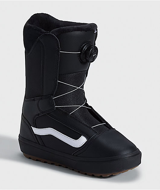 Vans Aura Linerless Black & Gum Snowboard Boots 2026