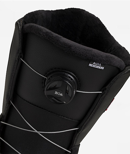 Vans Aura Linerless Black Snowboard Boots 2027