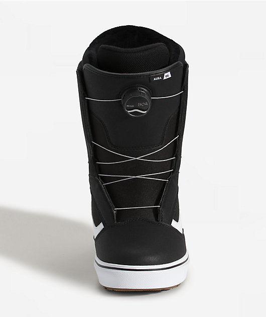 Vans Aura OG Black & White Snowboard Boots 2027