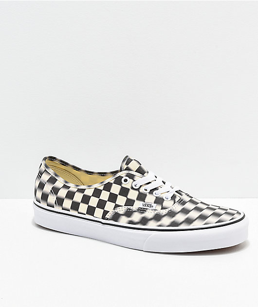 blue and black checkerboard vans