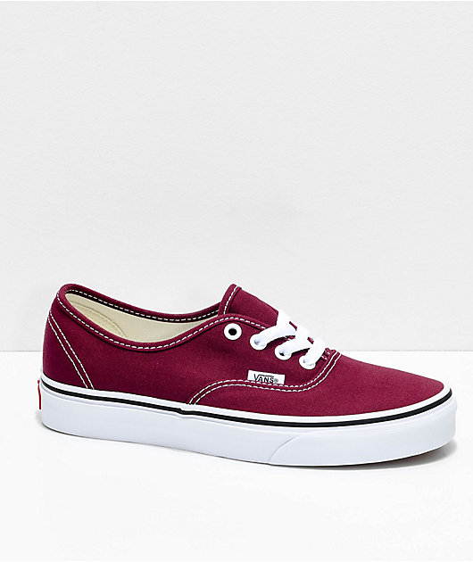 vans authentic granate vans authentic granate