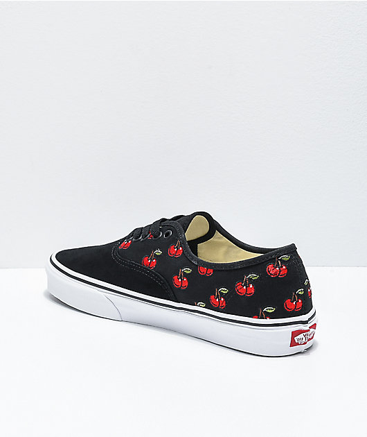 vans cherries authentic shoes