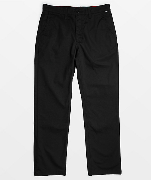 Vans Authentic Chino Black Relaxed Pants