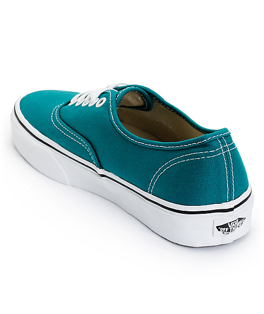 vans authentic teal
