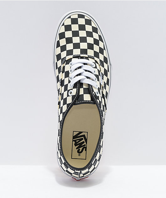 vans authentic golden coast checkerboard shoes