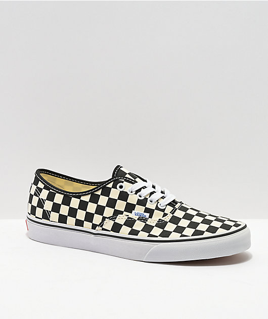 vans authentic golden coast checkerboard shoes