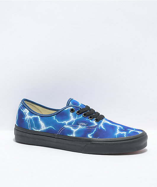 Vans Authentic Lightning Blue & Skate Shoes