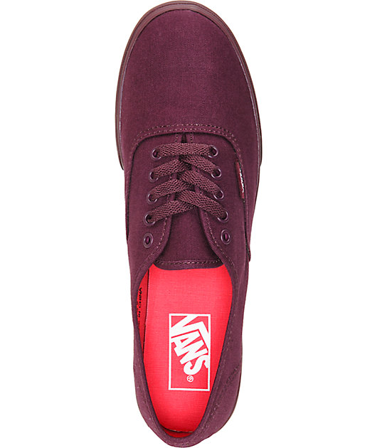 vans authentic lo pro monotone sneaker