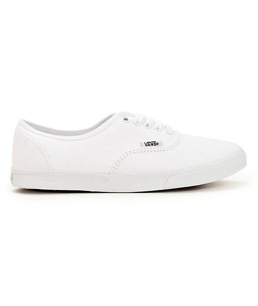 Vans Authentic Lo Pro White Shoes | Zumiez