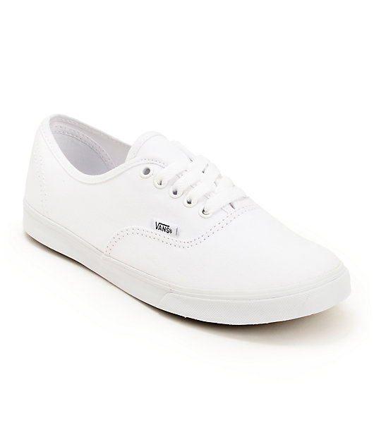 Vans Authentic Lo Pro zapatos blancos (mujer) | Zumiez