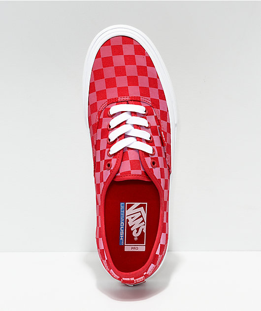 Vans Pro Reflect Red Skate Shoes