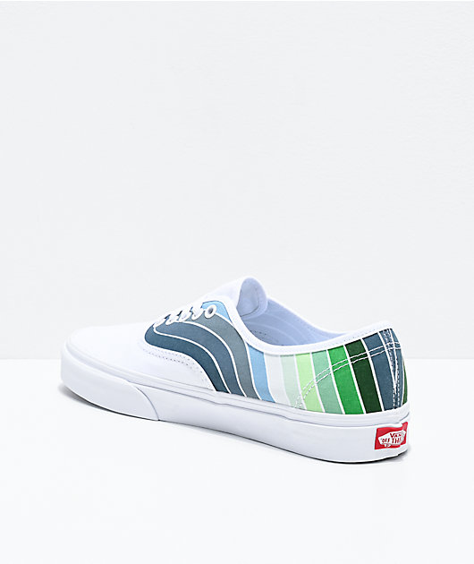 vans authentic verde agua