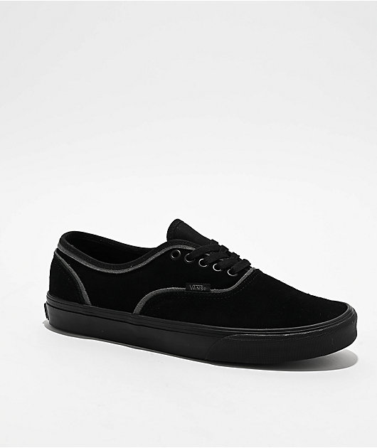 Vans Authentic Silver Black & Grey Skate Shoes | Zumiez