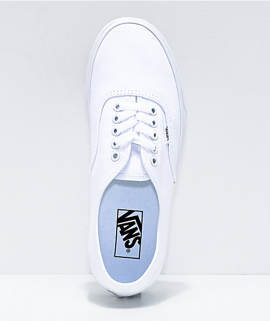 vans shoes authentic white