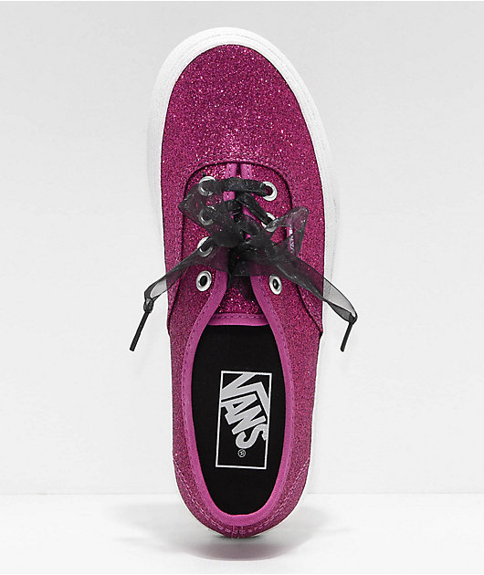 estoy de acuerdo con Surichinmoi Especial Vans Authentic zapatos de skate de plataforma de brillo rosa