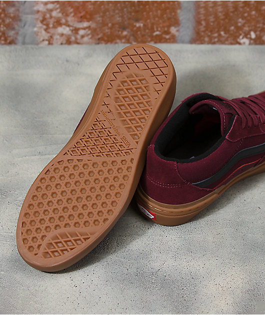 Burgundy vans clearance zumiez