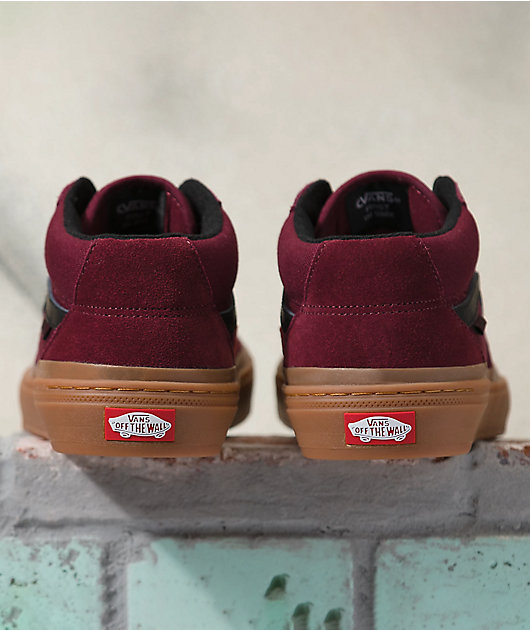 Burgundy 2024 vans zumiez