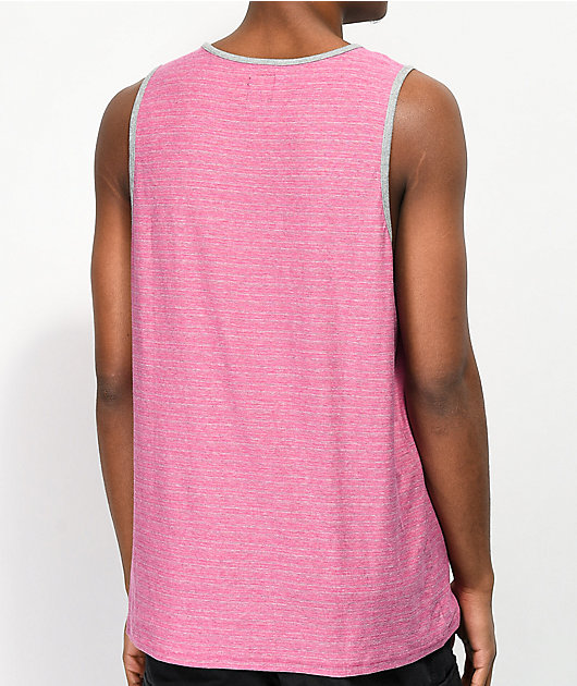 Vans Balboa II Magenta & Grey Tank Top