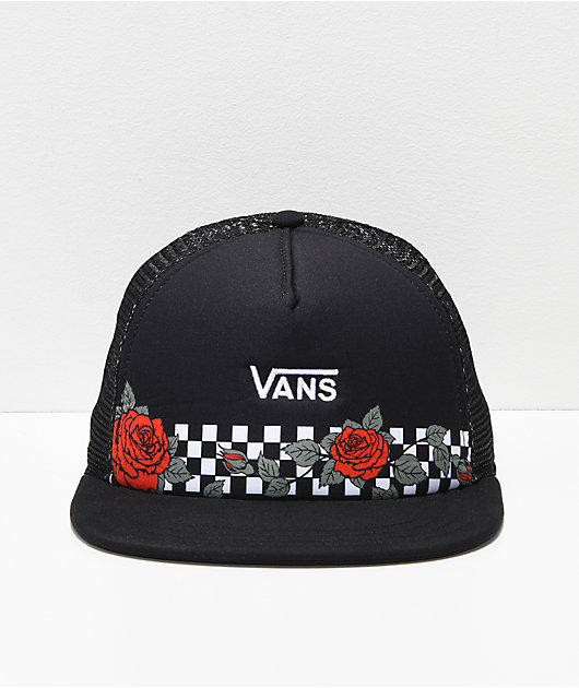 vans for girls with roses