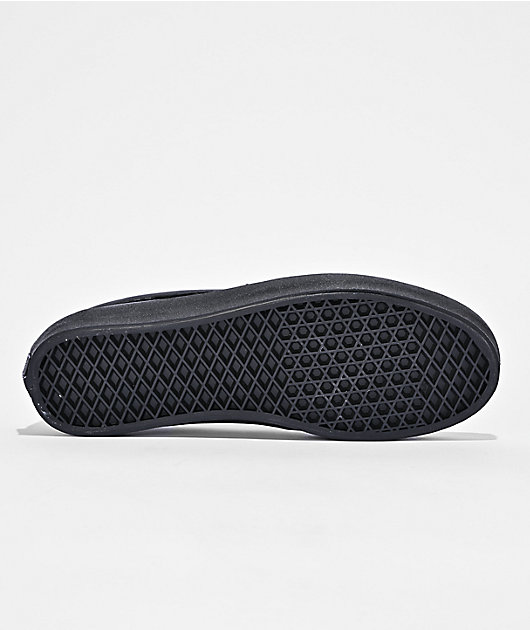 Vans Black Loafer Skate Shoes
