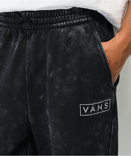 Vans Black Mineral Wash Sweatpants