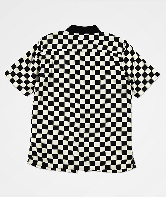 black checkered vans shirt 