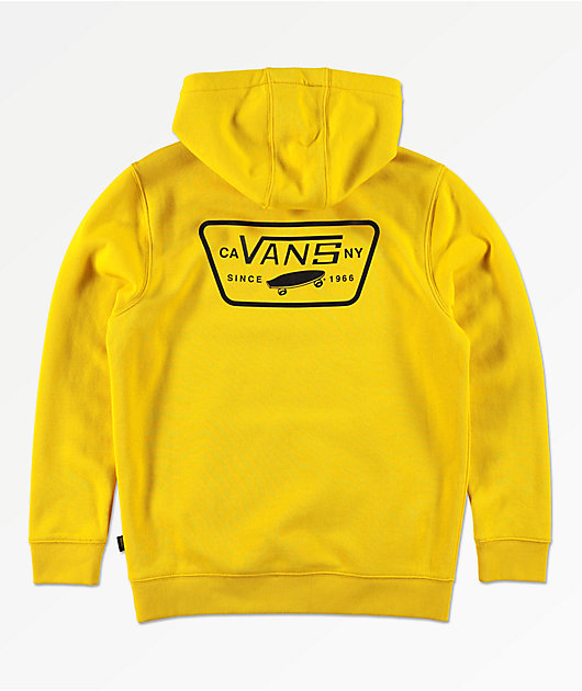 boys yellow vans