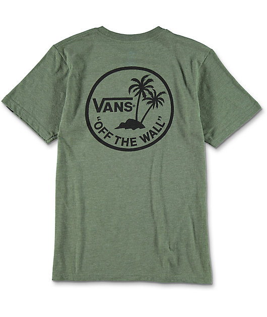 olive green vans shirt